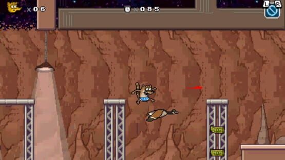 Screenshot for Regular Show: Mordecai and Rigby in 8-Bit Land
