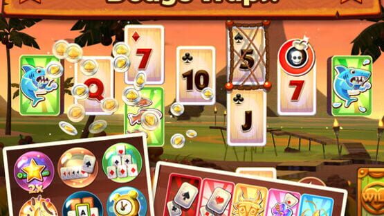 Screenshot for Tiki Solitaire TriPeaks