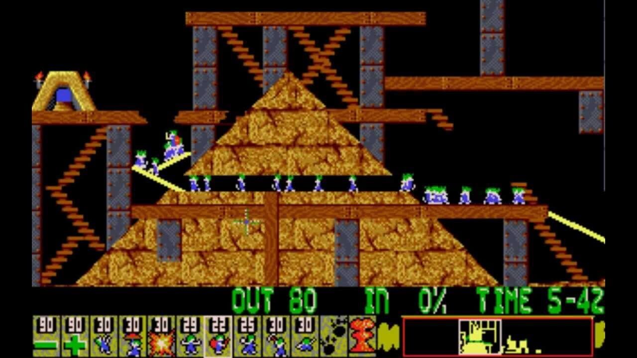Screenshot for Lemmings