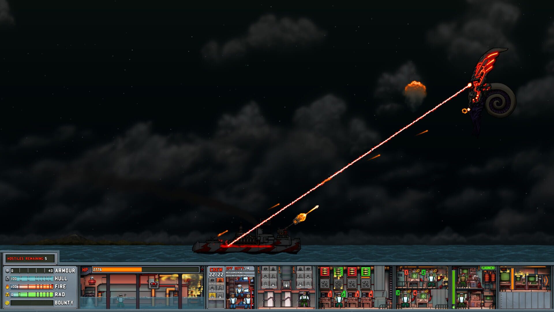 Screenshot for All Guns on Deck