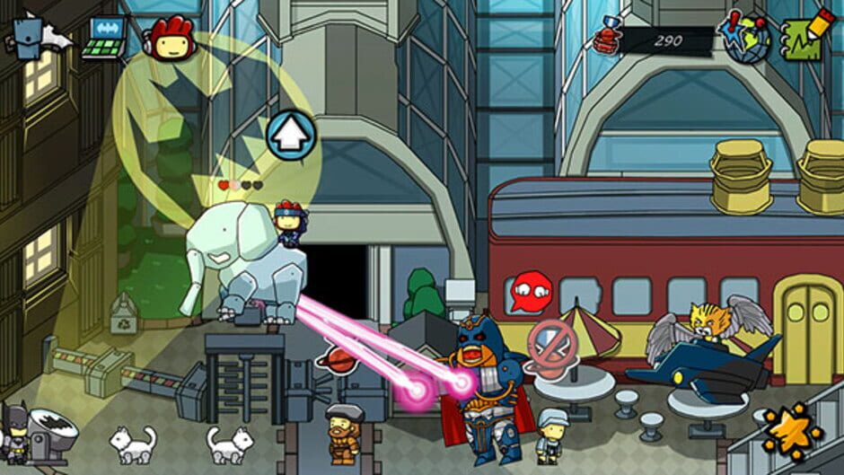 Screenshot for Scribblenauts Unmasked: A DC Comics Adventure