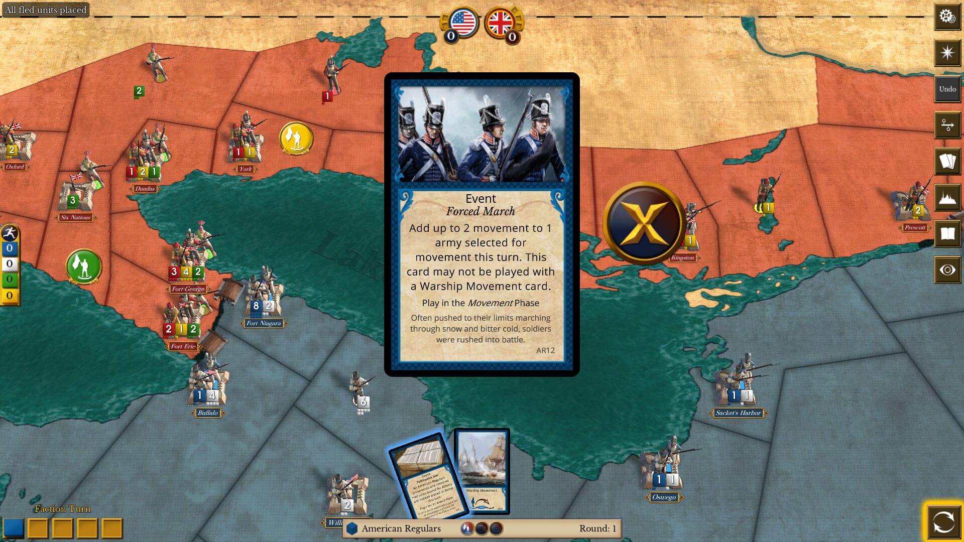 Screenshot for 1812: The Invasion of Canada