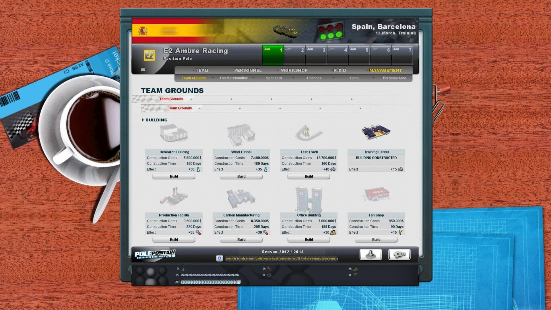 Screenshot for Pole Position 2012