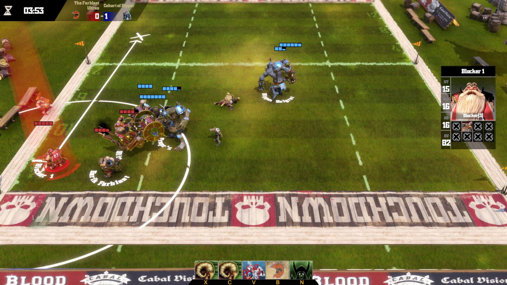 Screenshot for Blood Bowl: Death Zone