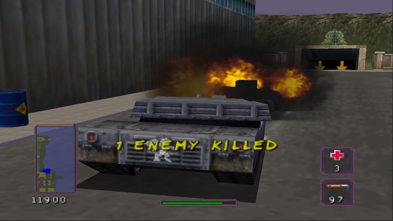 Screenshot for BattleTanx: Global Assault