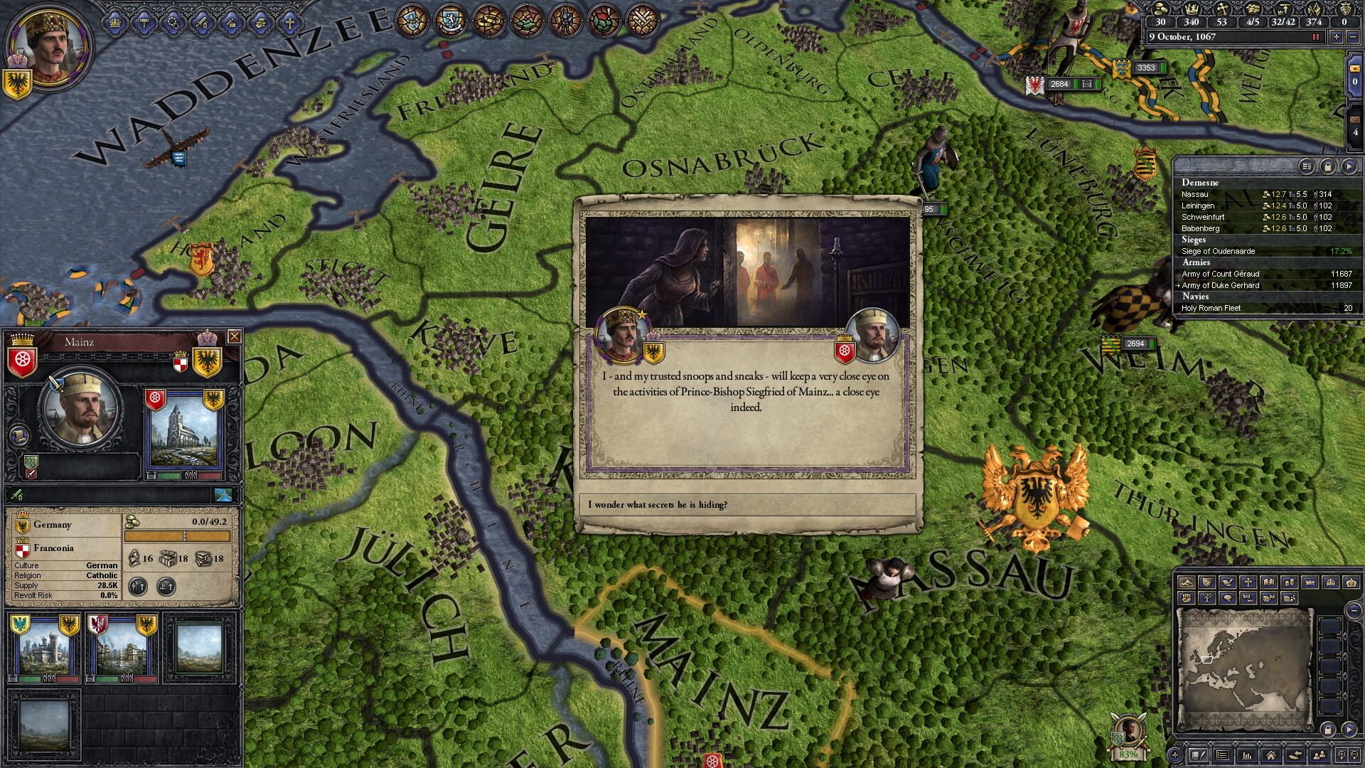 Screenshot for Crusader Kings II: Way of Life