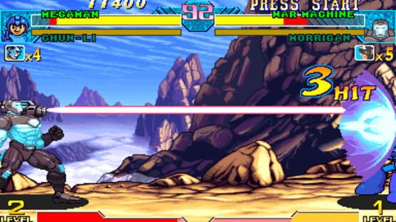 Screenshot for Marvel vs. Capcom: Clash of Super Heroes