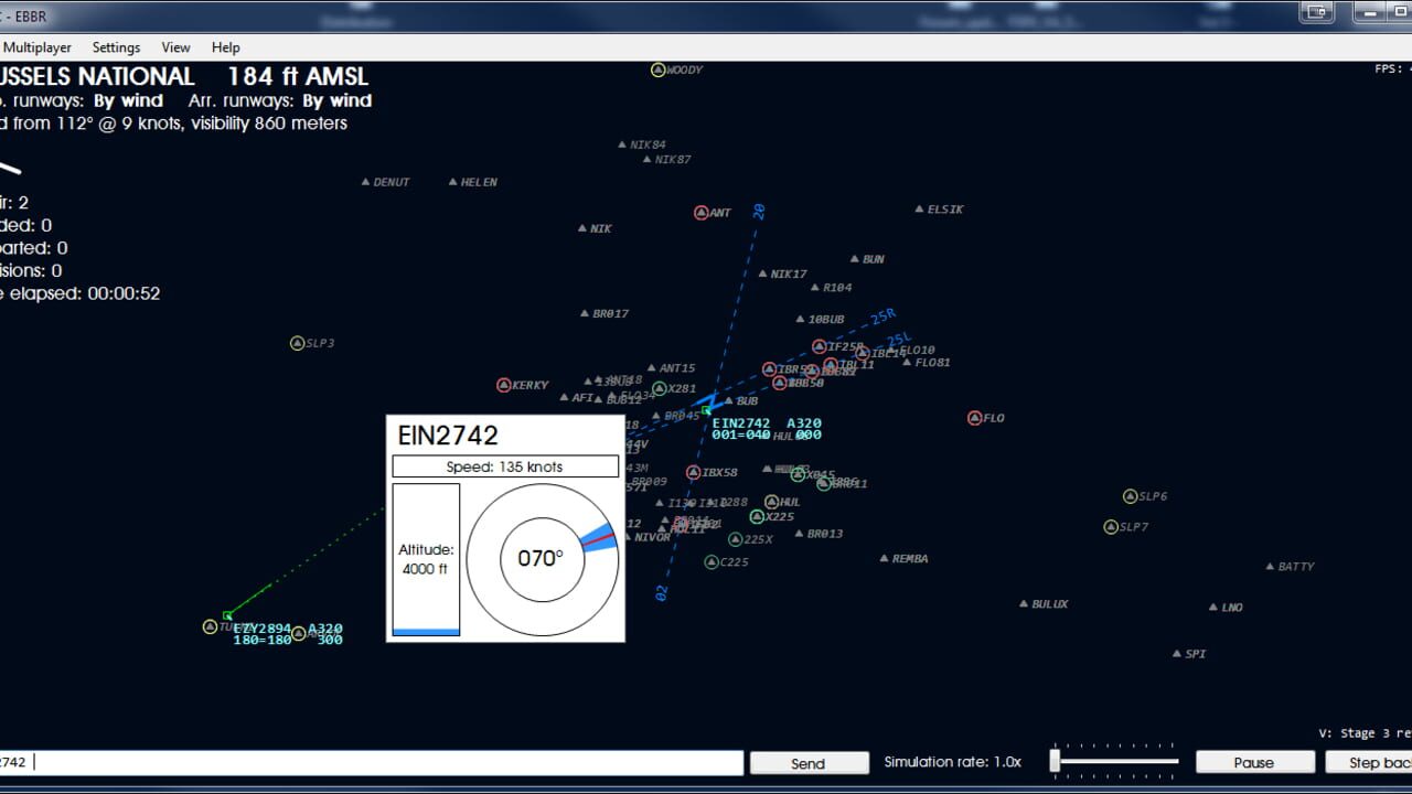 Screenshot for Global ATC Simulator