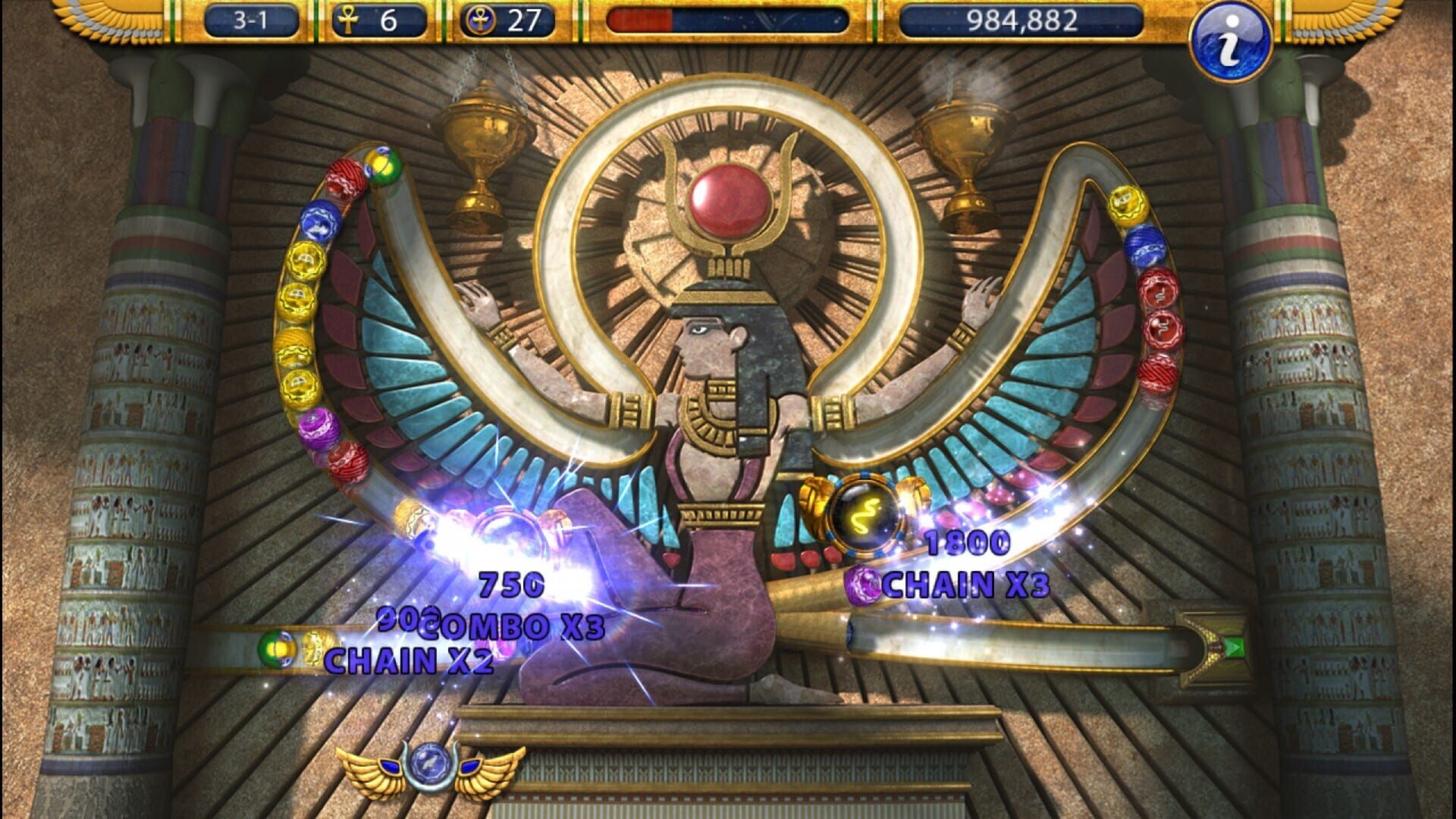 Screenshot for Luxor 2 HD