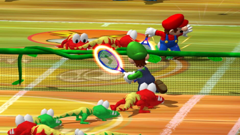 Screenshot for Mario Power Tennis