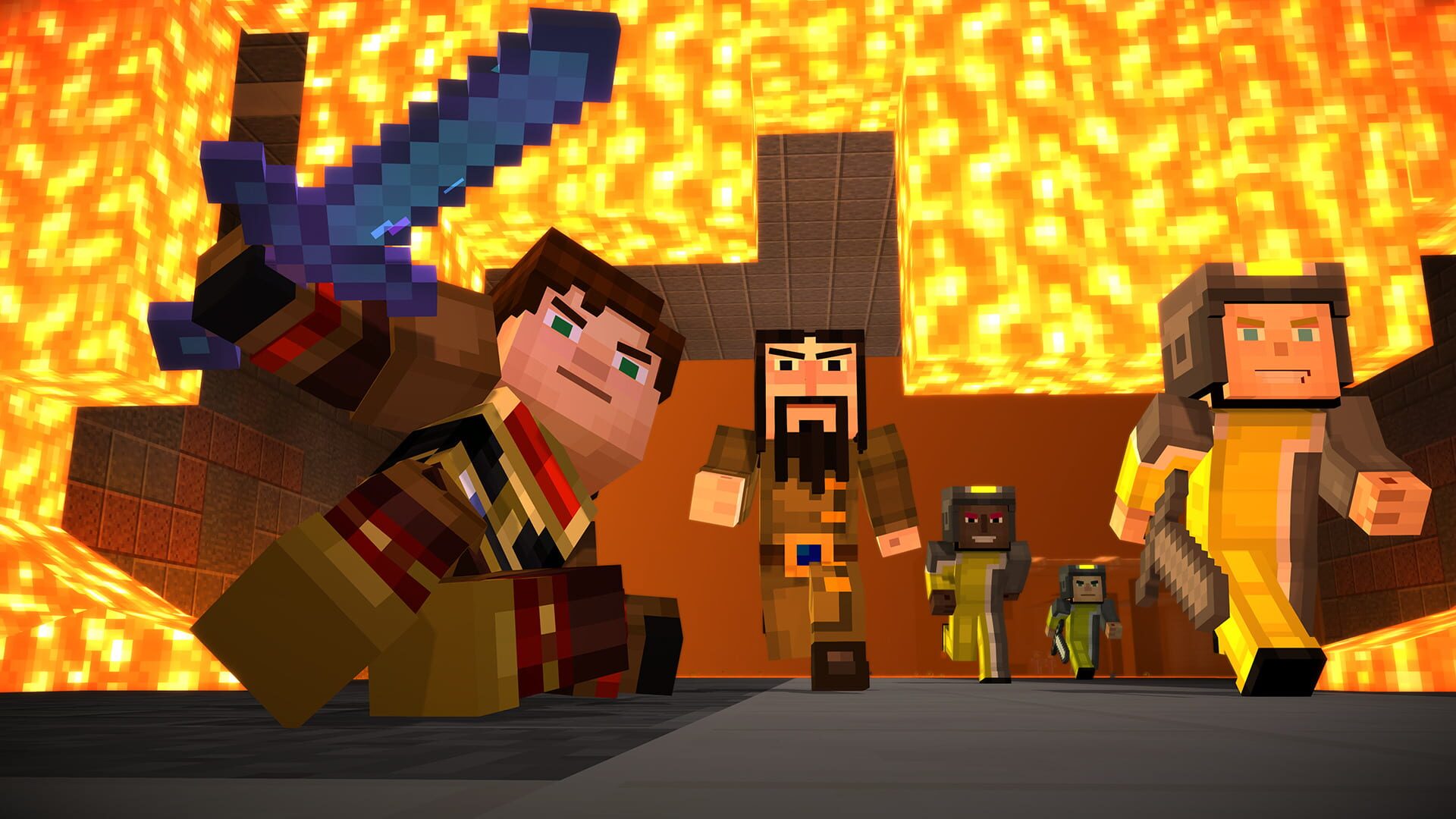 Screenshot for Minecraft: Story Mode