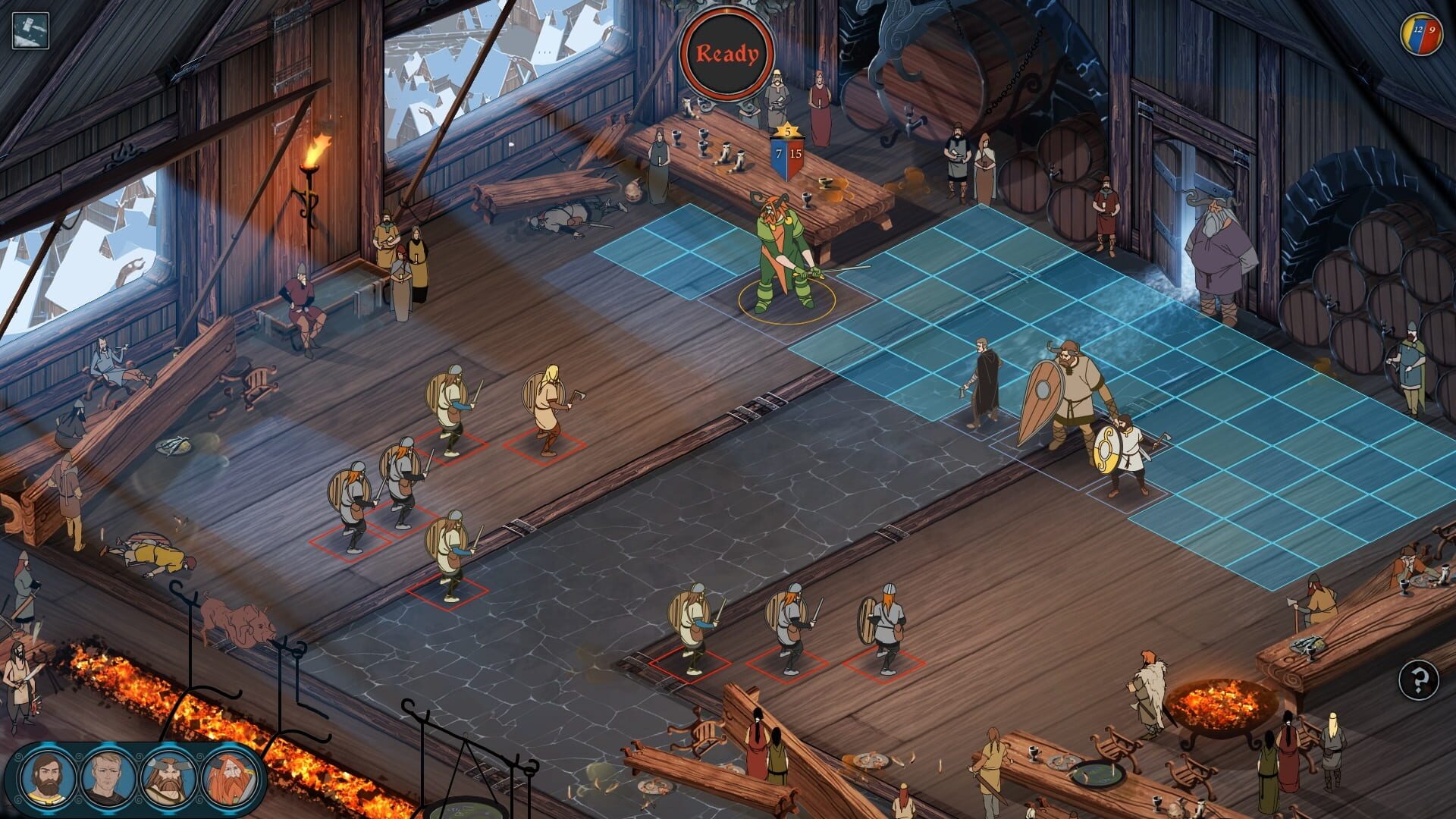 Screenshot for The Banner Saga