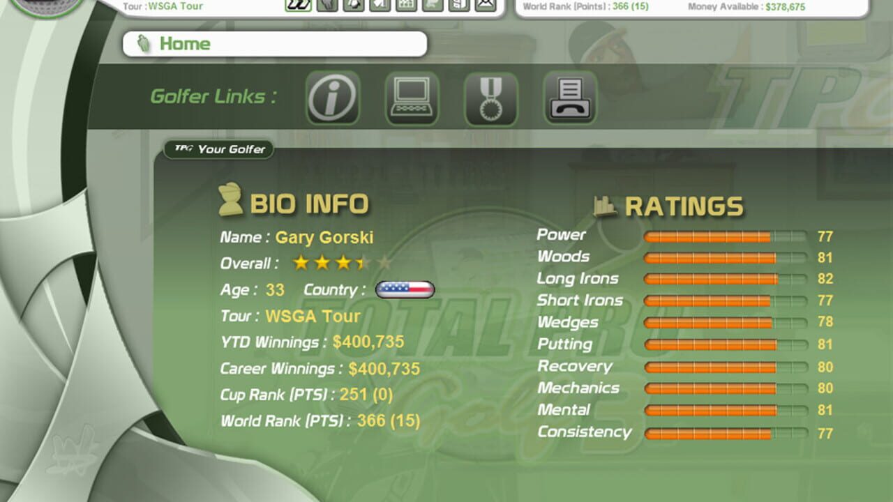 Screenshot for Total Pro Golf 3
