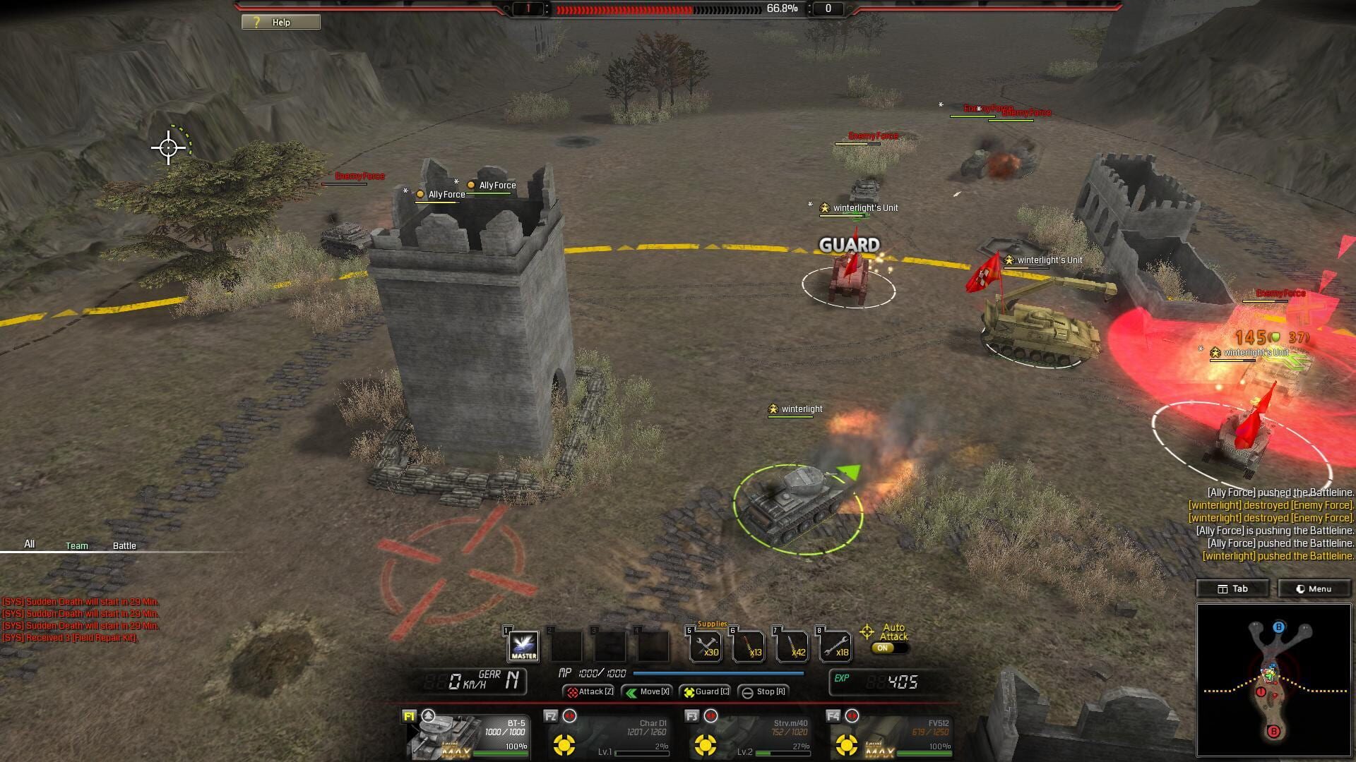 Screenshot for Battleline: Steel Warfare