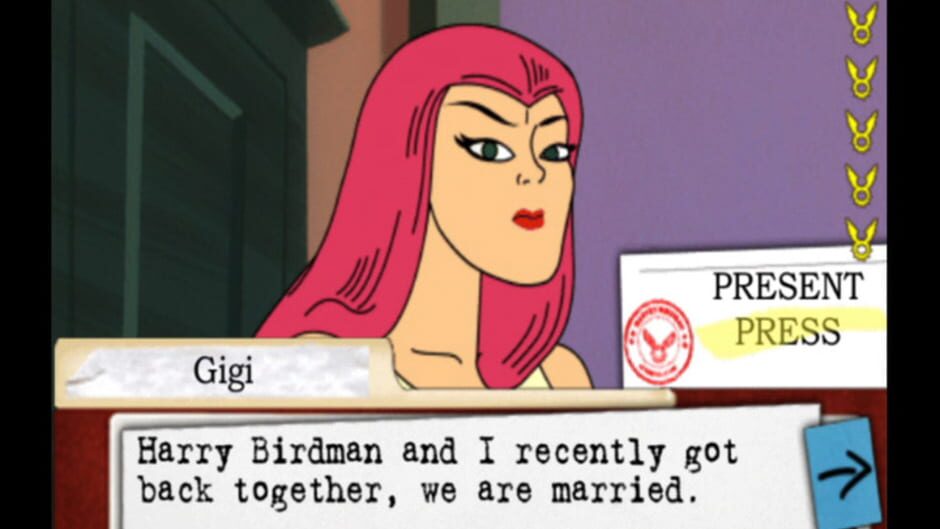 Screenshot for Harvey Birdman: Attorney at Law