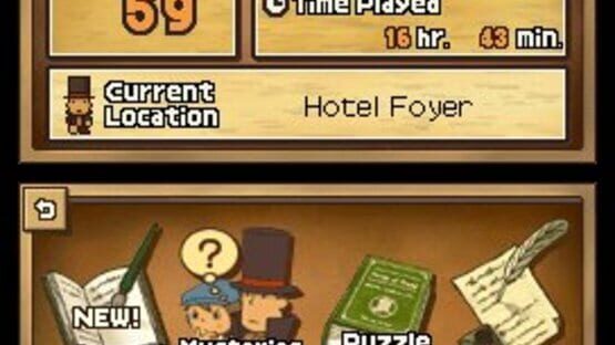 Screenshot for Professor Layton and the Diabolical Box