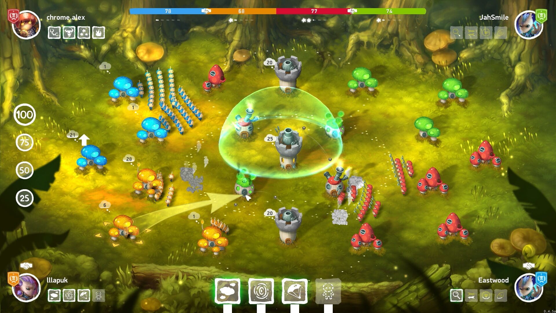 Screenshot for Mushroom Wars 2