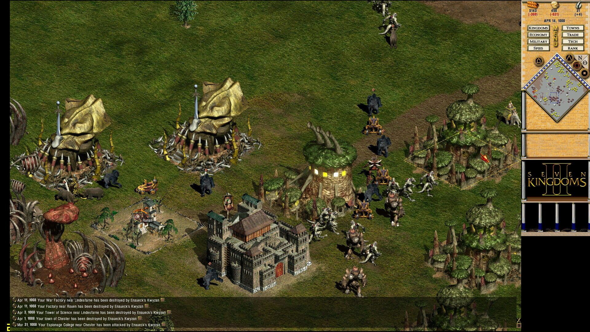 Screenshot for Seven Kingdoms 2 HD