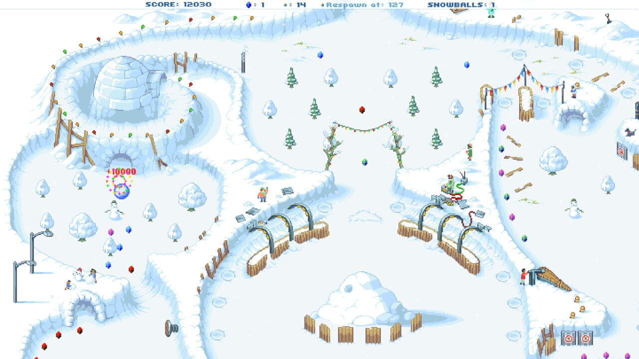 Screenshot for Snowball!