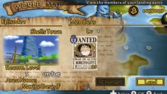 Screenshot for One Piece: Romance Dawn