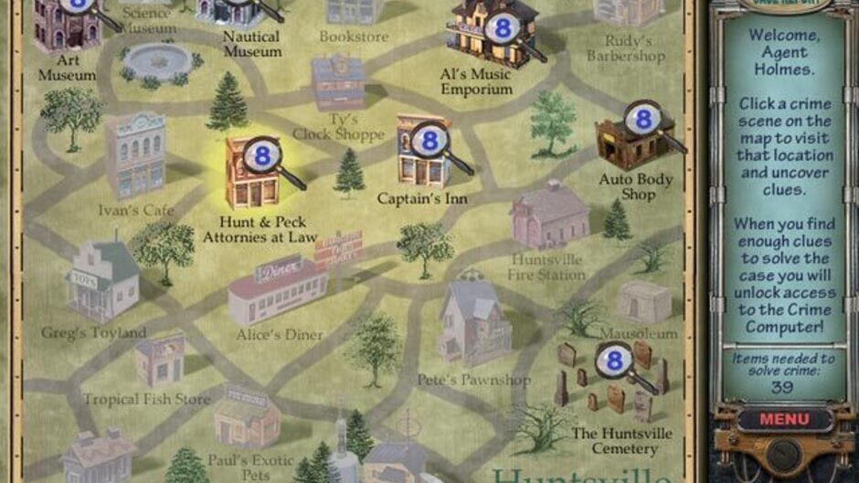 Screenshot for Mystery Case Files: Huntsville