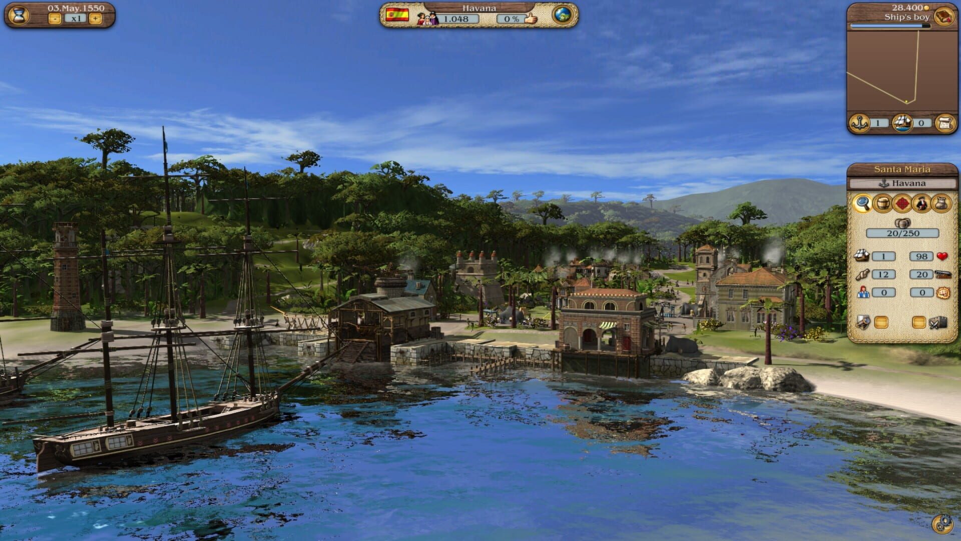 Screenshot for Port Royale 3: Pirates & Merchants