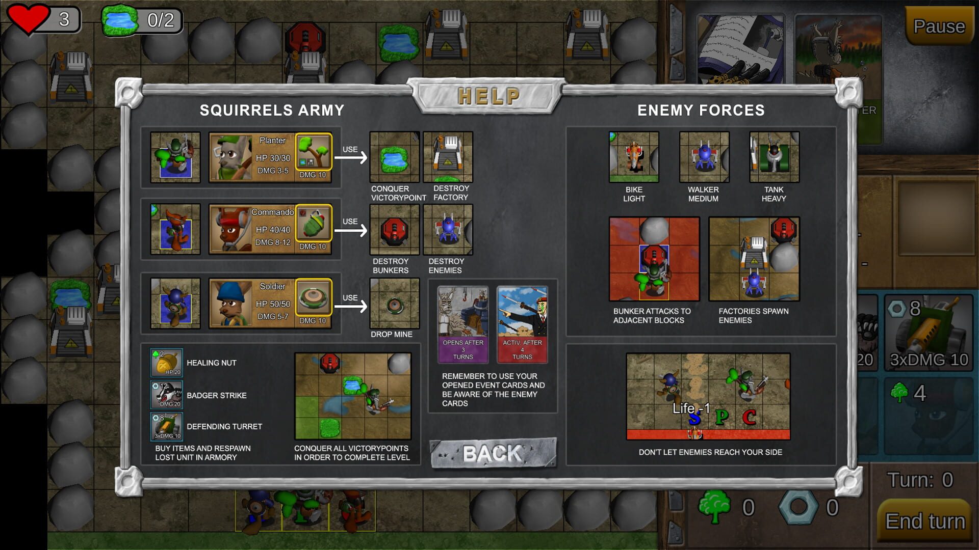 Screenshot for Army of Squirrels