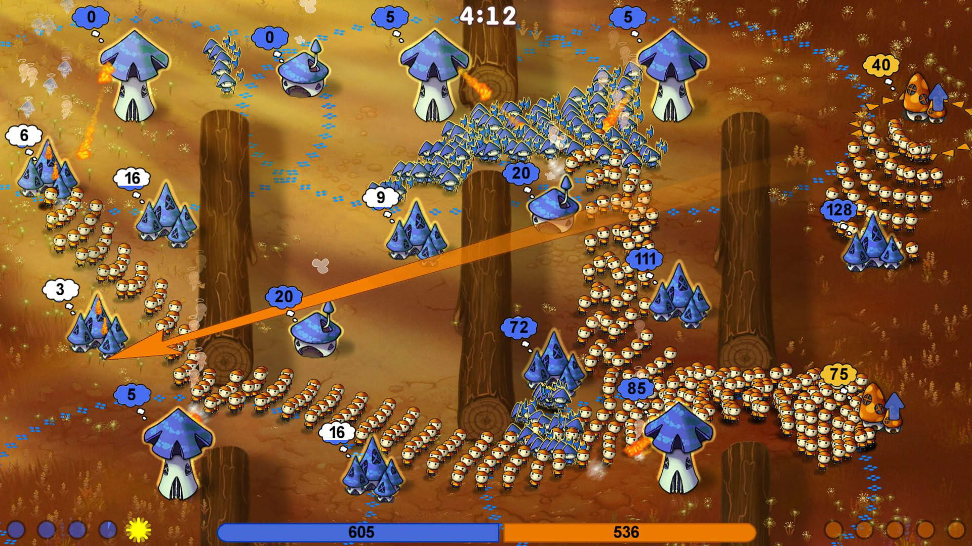 Screenshot for Mushroom Wars