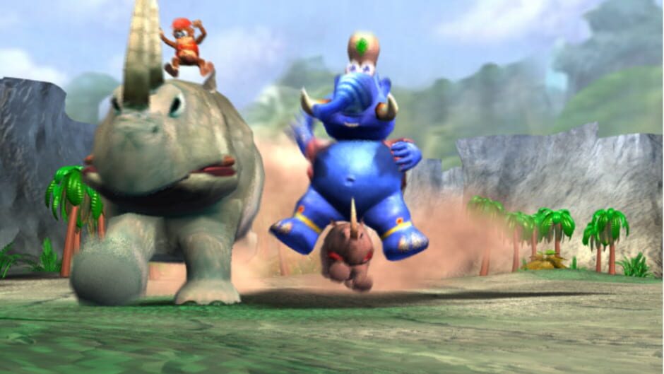 Screenshot for Donkey Kong Racing