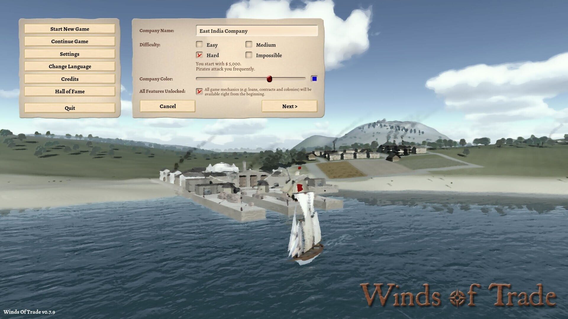 Screenshot for Winds of Trade