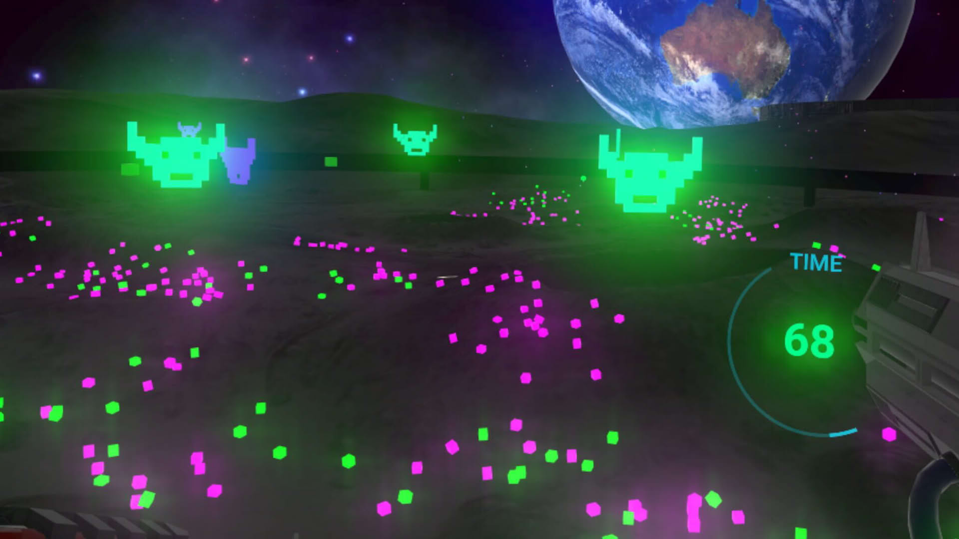 Screenshot for 8-Bit Arena VR