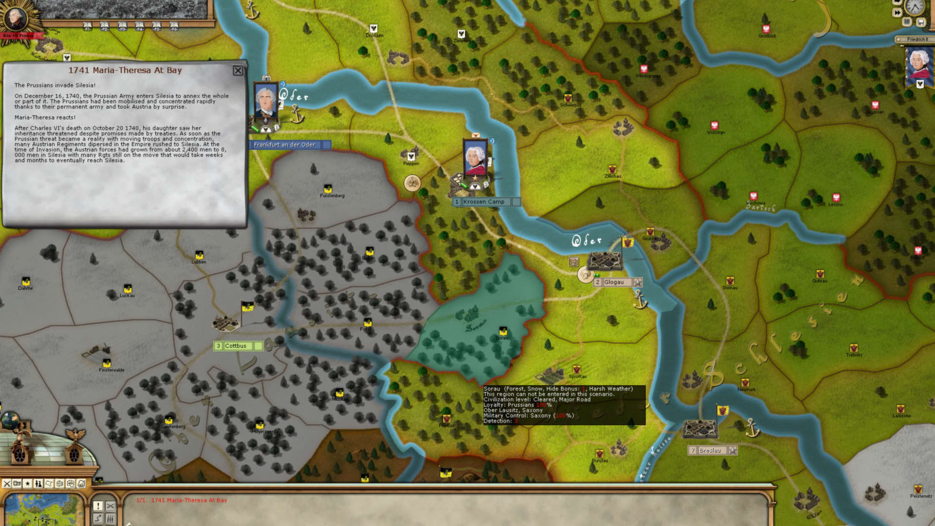 Screenshot for Rise of Prussia Gold