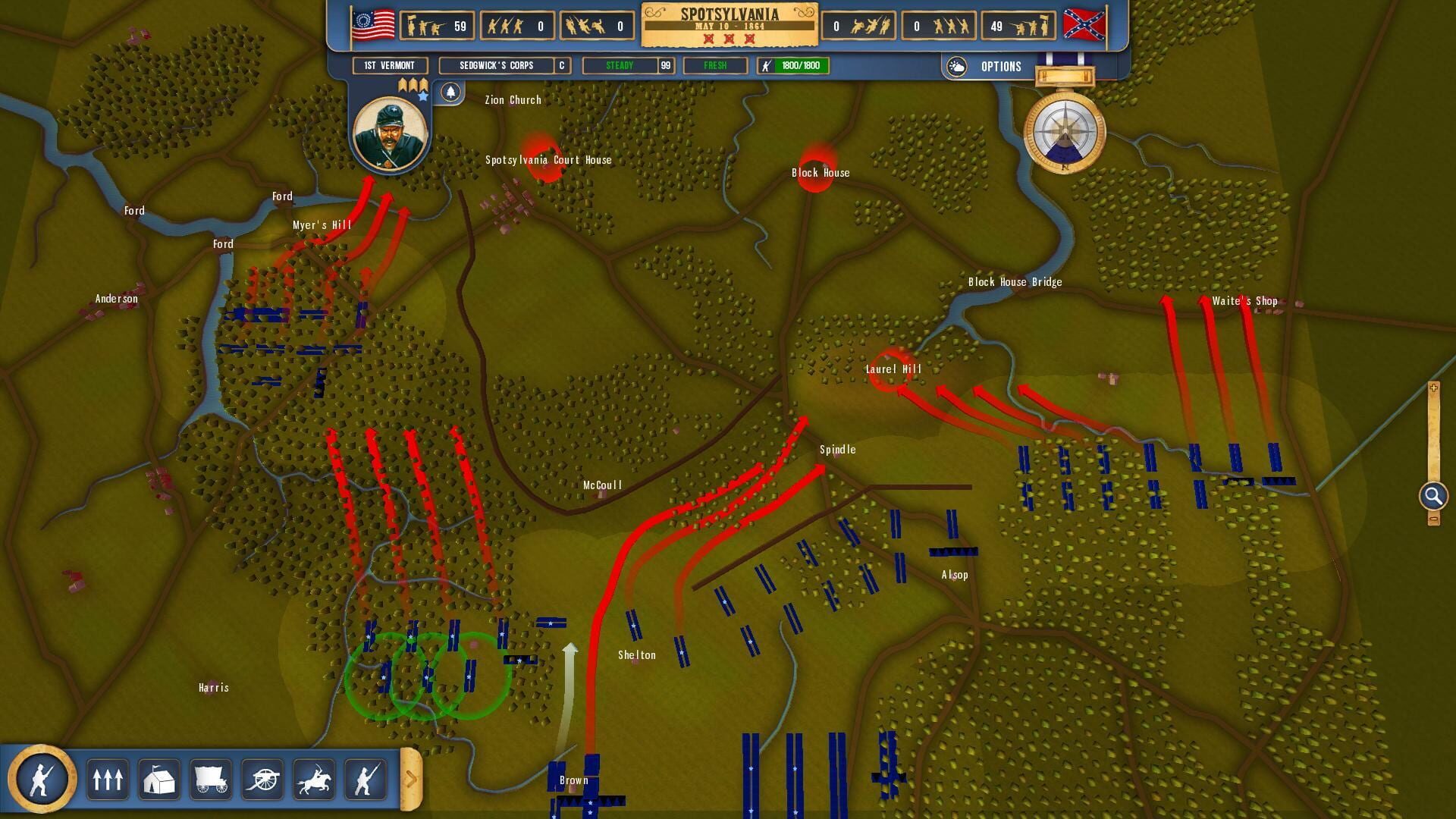 Screenshot for Battleplan: American Civil War