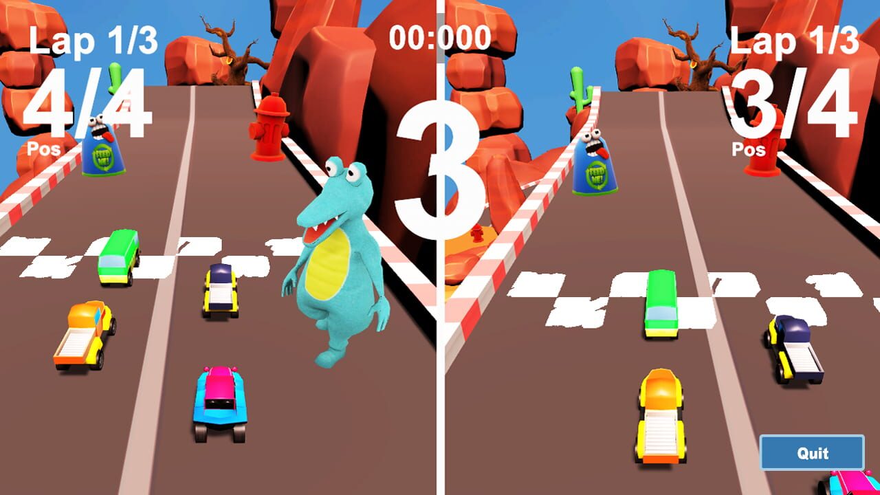 Screenshot for MiniCar Race