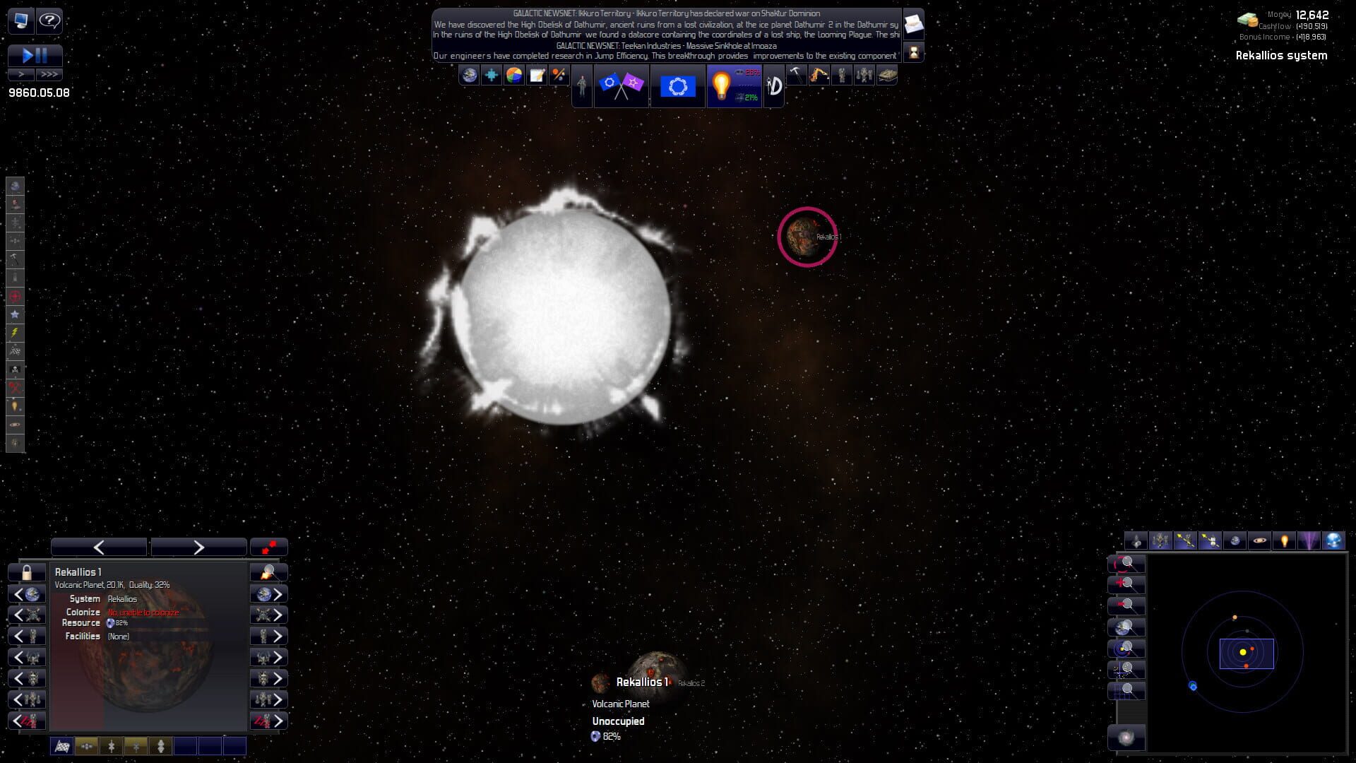 Screenshot for Distant Worlds: Universe