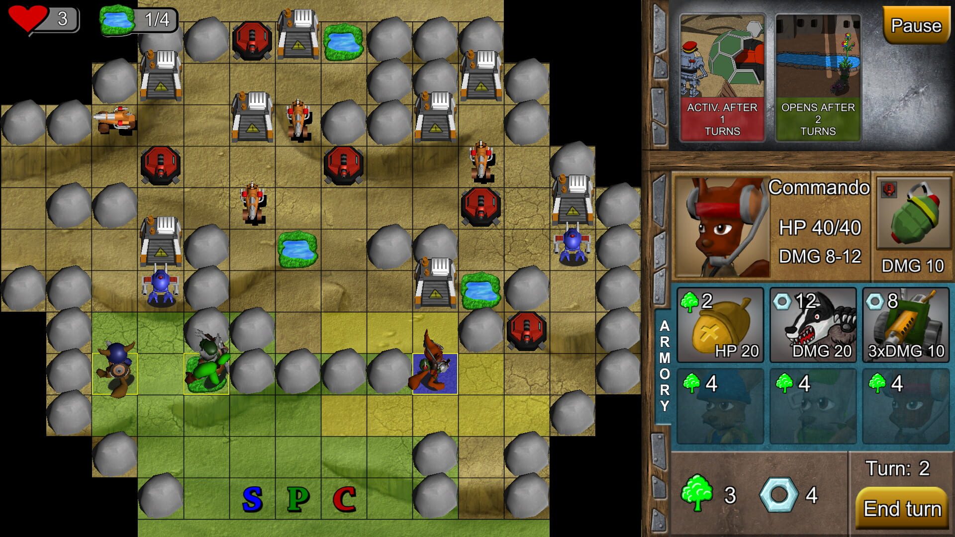 Screenshot for Army of Squirrels