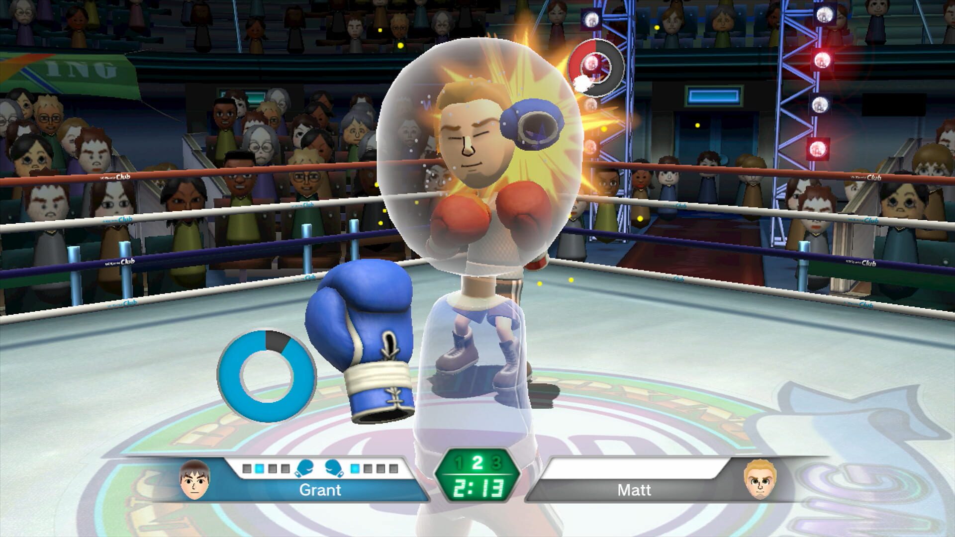 Screenshot for Wii Sports Club: Baseball + Boxing