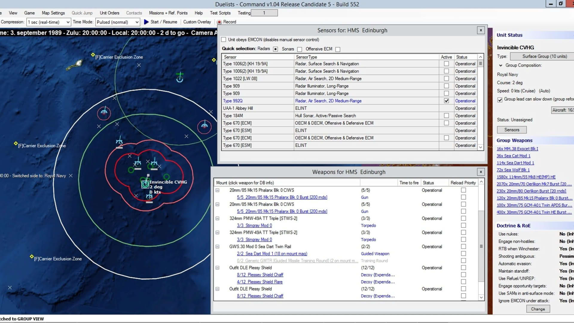 Screenshot for Command: Modern Air / Naval Operations WOTY