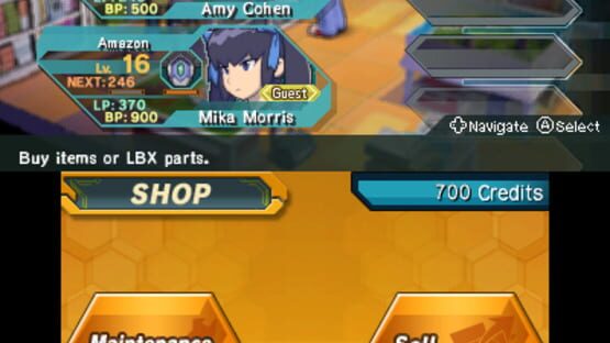 Screenshot for LBX: Little Battlers eXperience