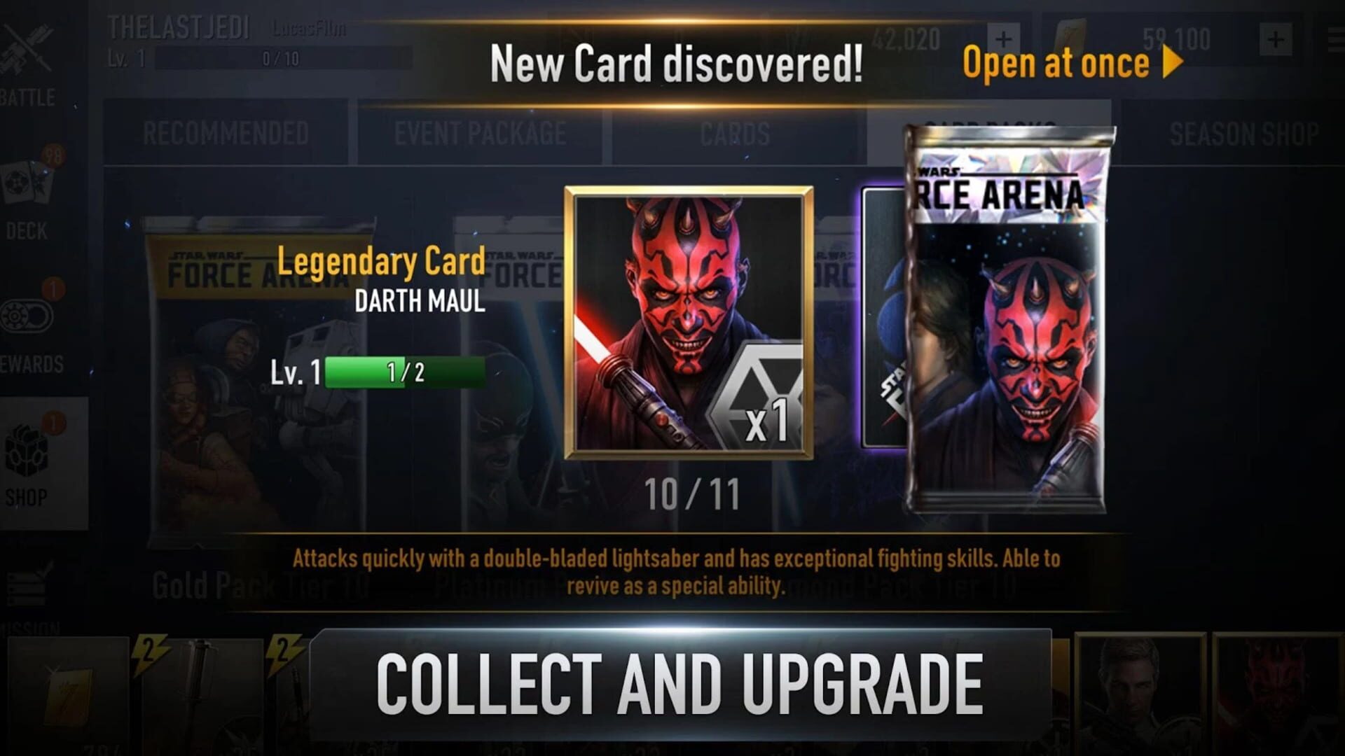 Screenshot for Star Wars: Force Arena