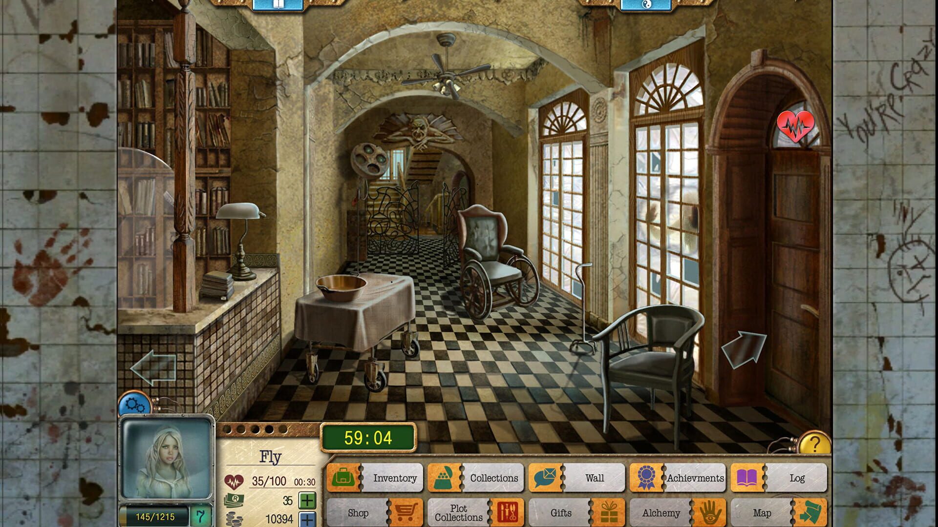 Screenshot for Dark Asylum: Mystery Adventure