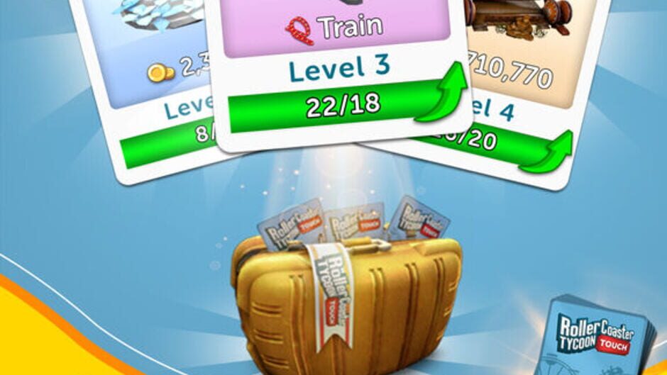 Screenshot for RollerCoaster Tycoon Touch