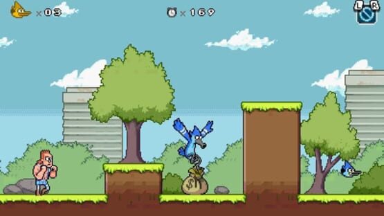 Screenshot for Regular Show: Mordecai and Rigby in 8-Bit Land