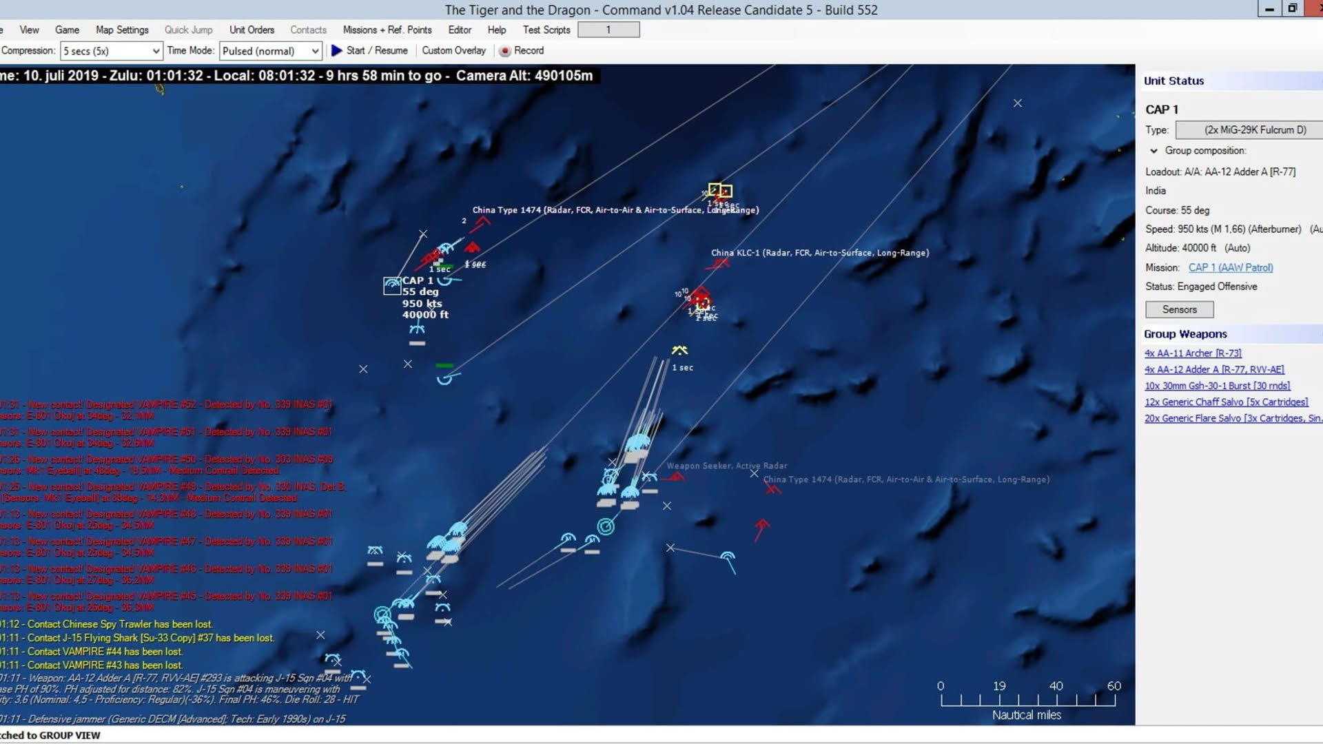 Screenshot for Command: Modern Air / Naval Operations WOTY