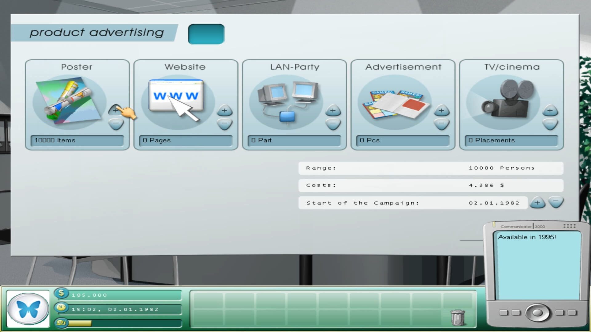 Screenshot for Game Tycoon 1.5