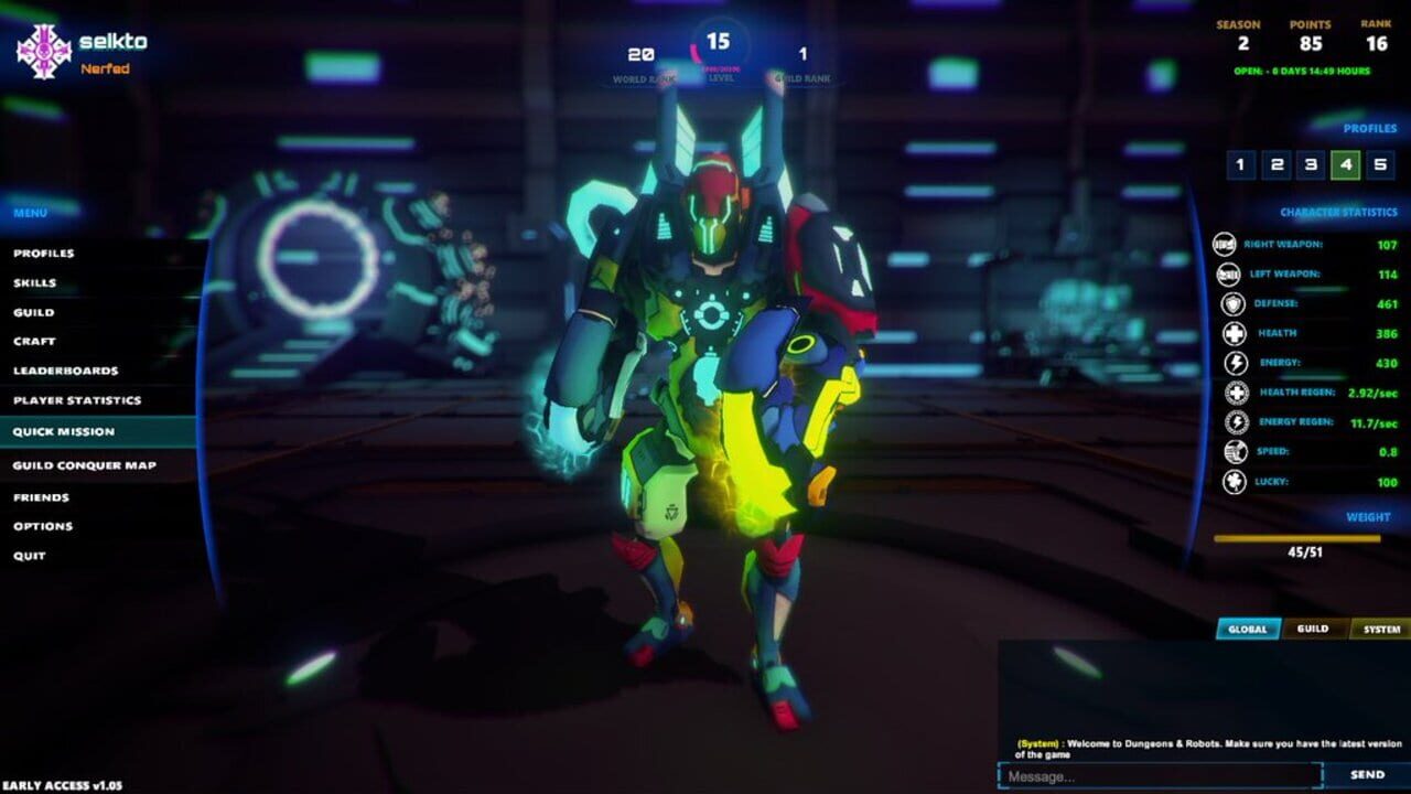 Screenshot for Dungeons & Robots