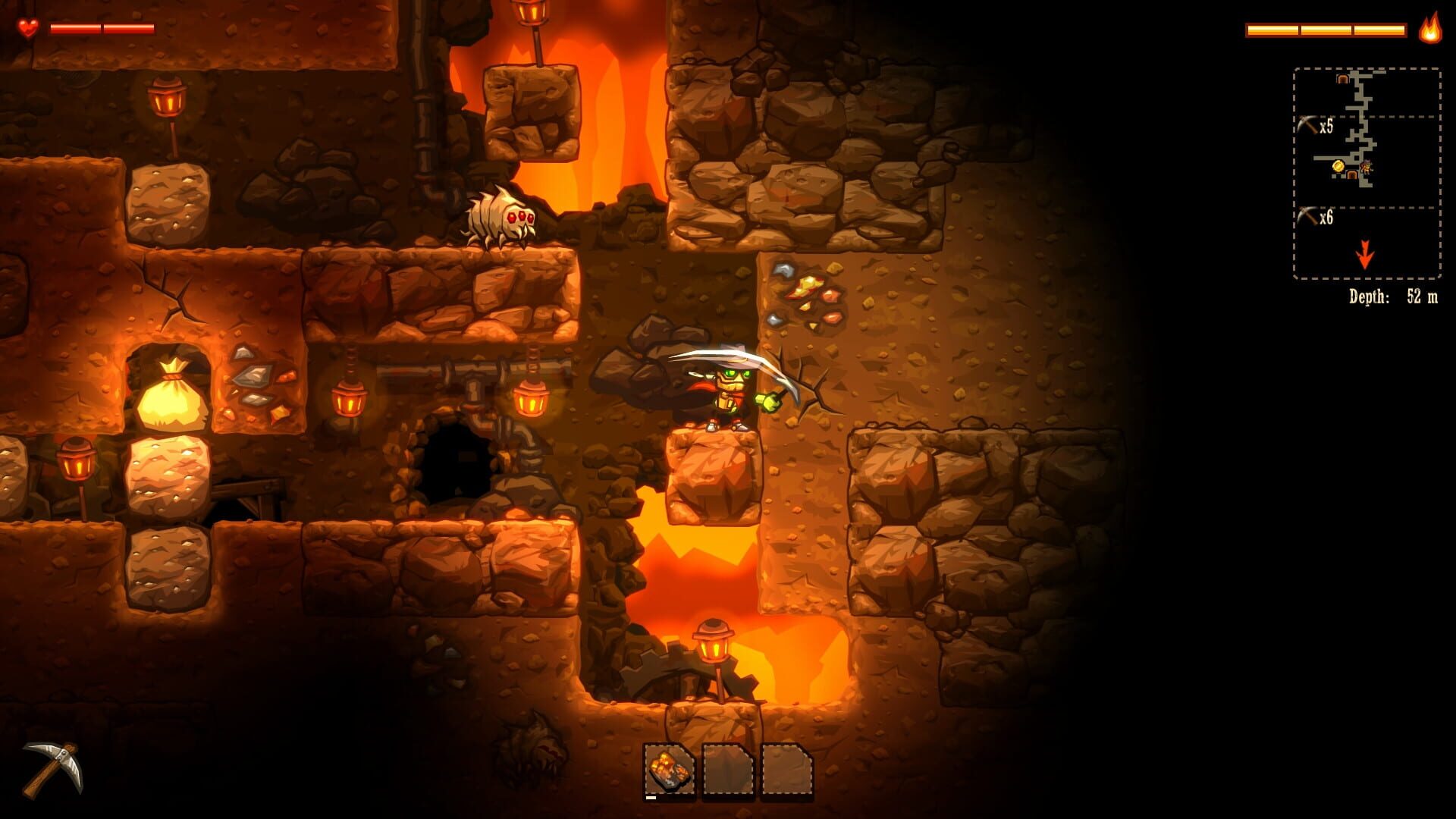 Screenshot for SteamWorld Dig