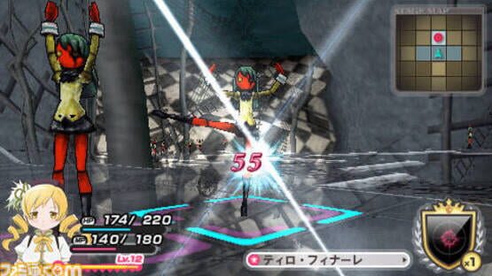 Screenshot for Puella Magi Madoka Magica Portable