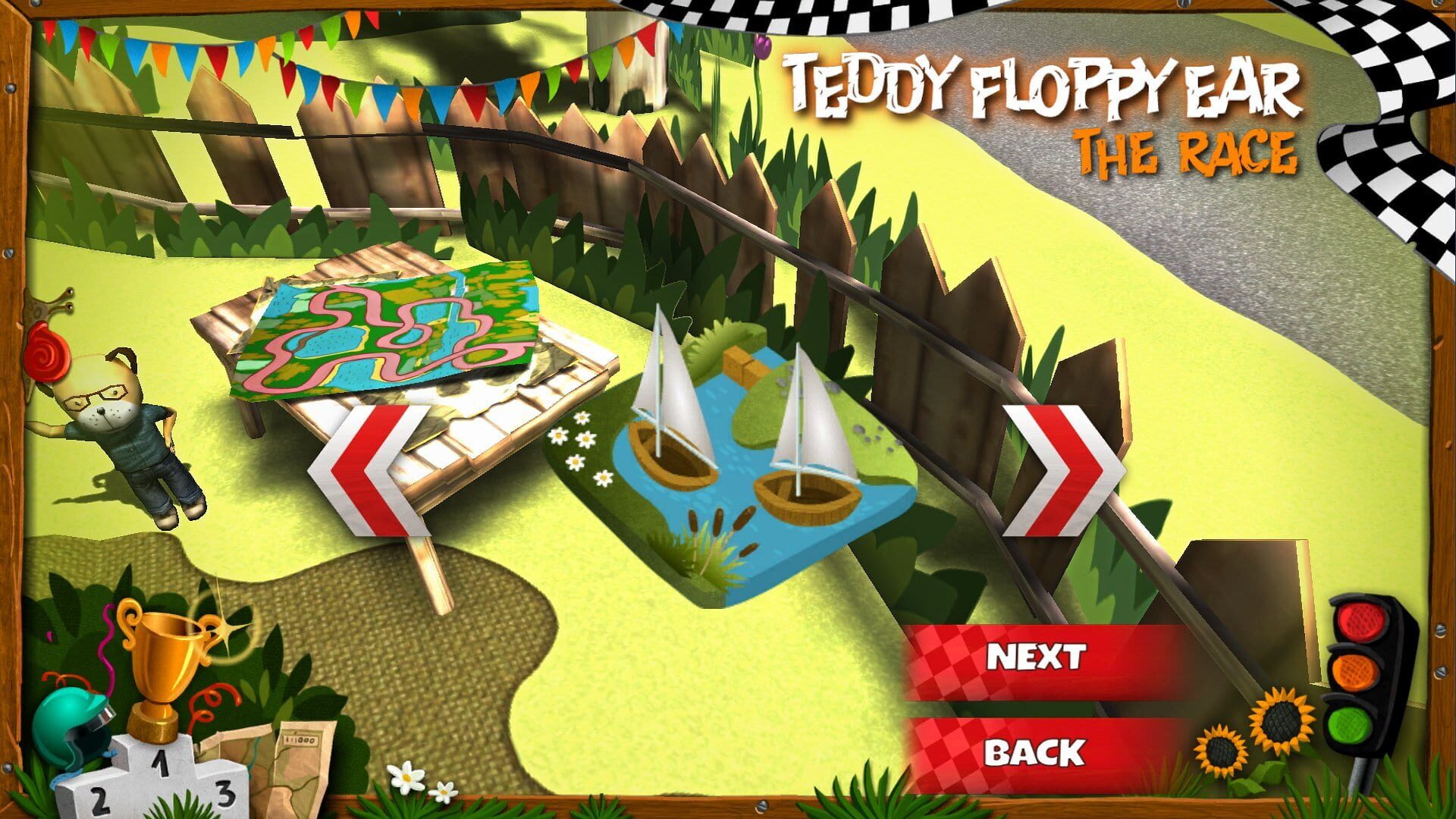 Screenshot for Teddy Floppy Ear: The Race