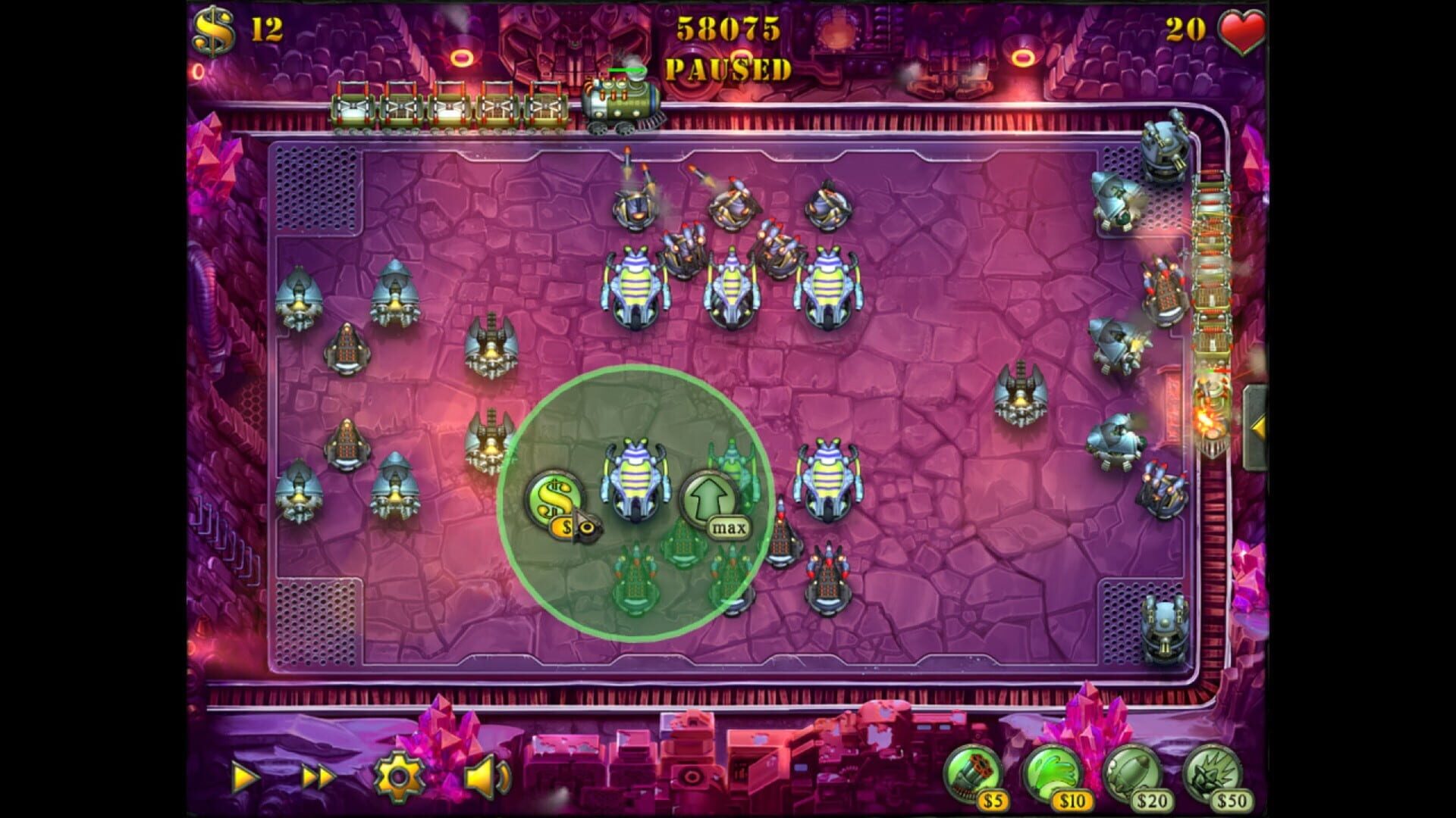 Screenshot for Fieldrunners